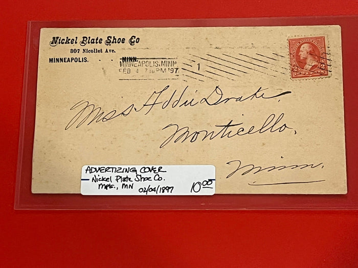 Nickel Plate Shoe Cover - Minneapolis,