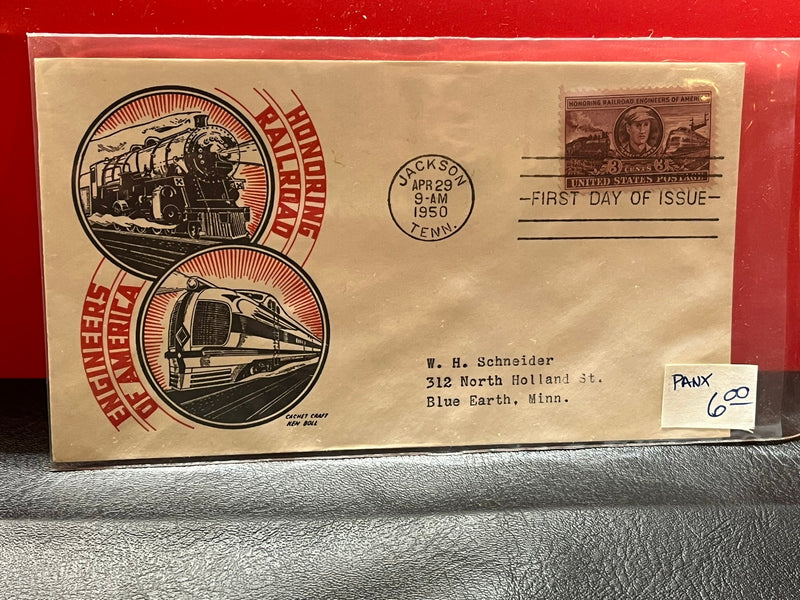 Railroad Engineers of America FDC