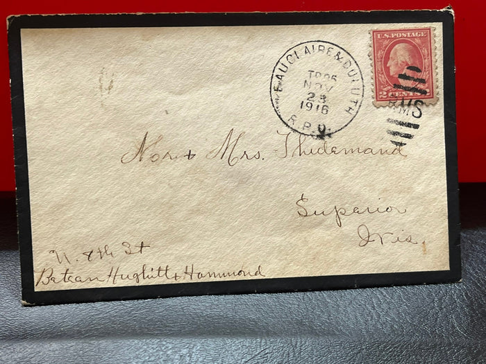 Eau Claire & Duluth RPO cachet