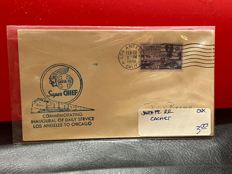 Santa Fe Super Chief Inaugural Cachet