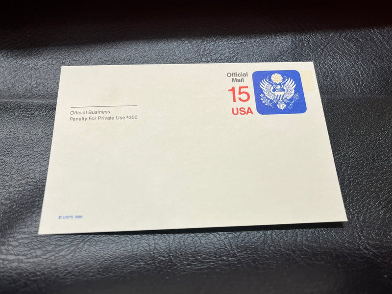 15c Official Mail Card