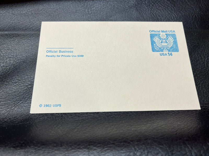 14c Official Mail Card