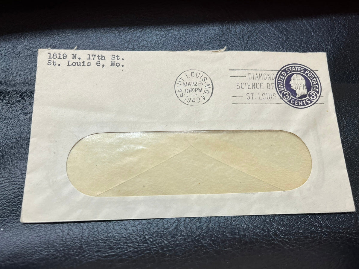 Diamond Jubilee - Science - St.Louis Cancel 1949
