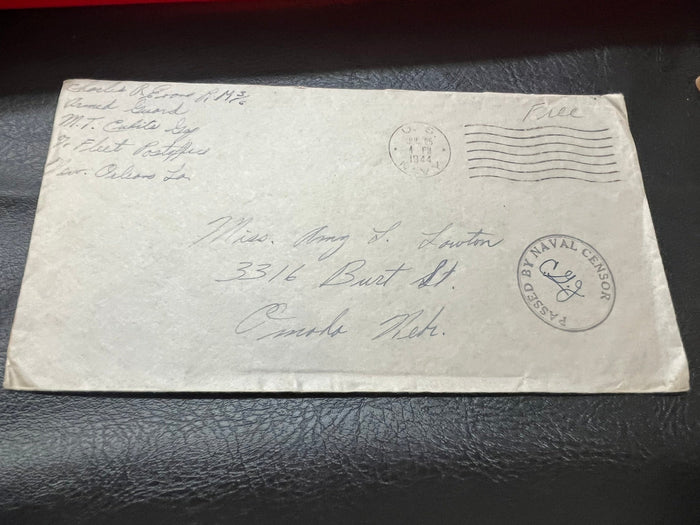 WWII U.S. Navy cachet