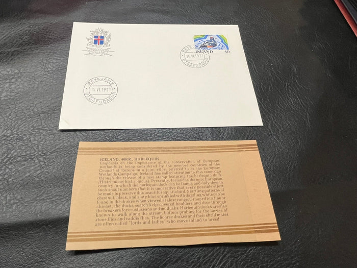 Iceland - "Harlequin" FDC