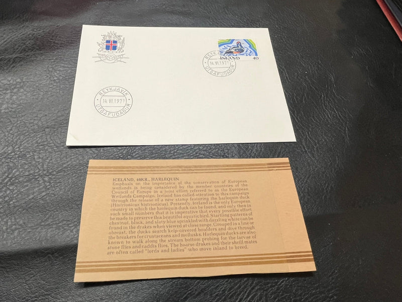 Iceland - "Harlequin" FDC