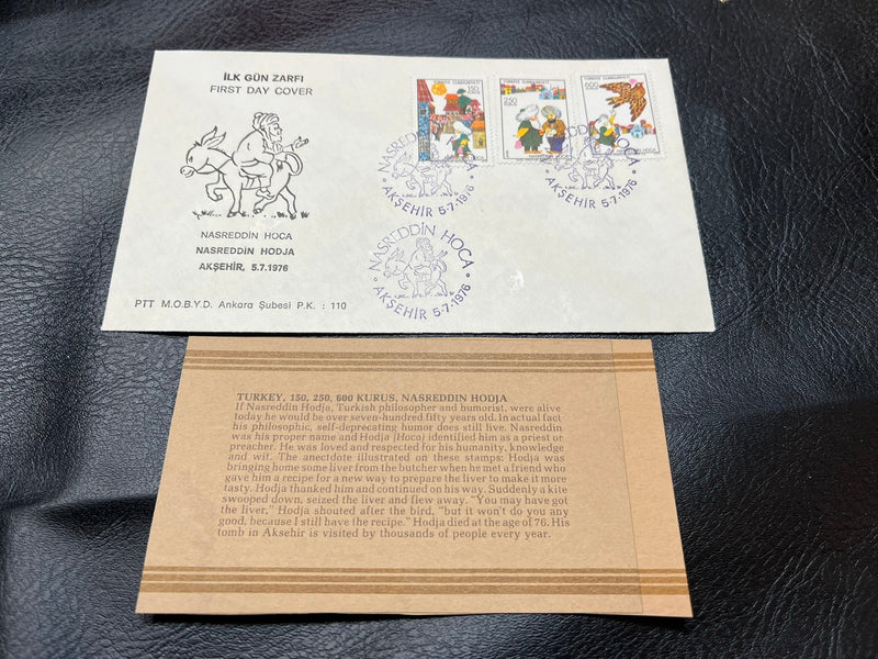 Turkey  - Kurus Nasreddin Hodja - FDC
