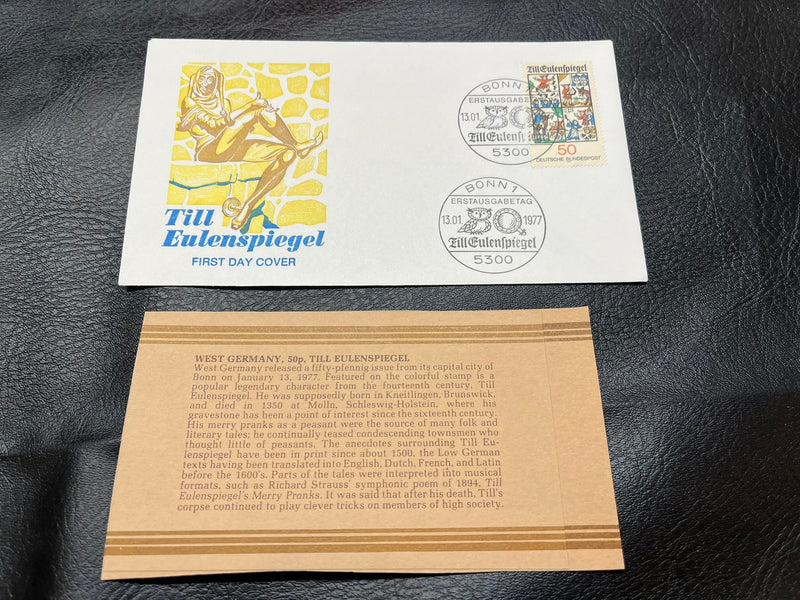 West Germany - Til Eulenspeigel - FDC