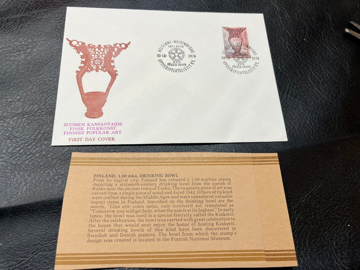 Finland - "Drinking Bowl" FDC
