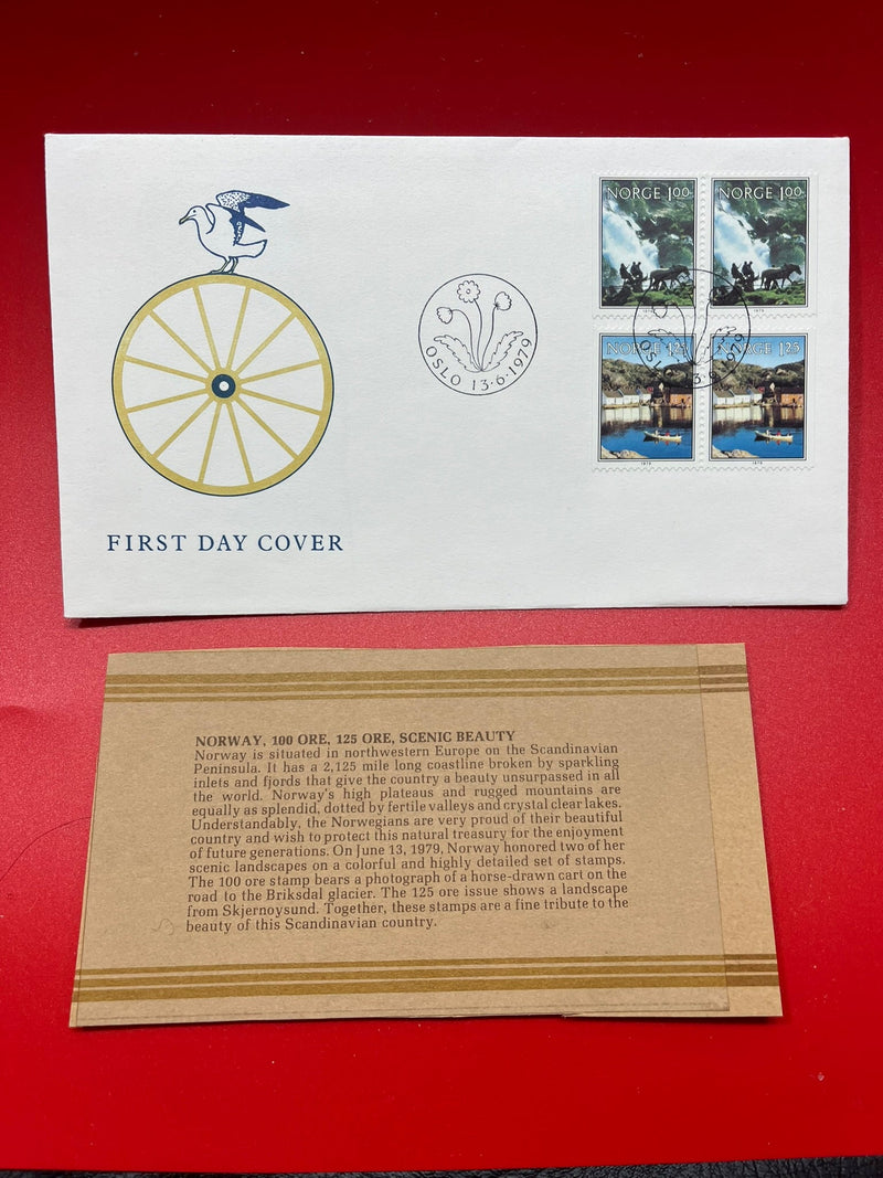 Norway -  "Scenic Beauty" FDC