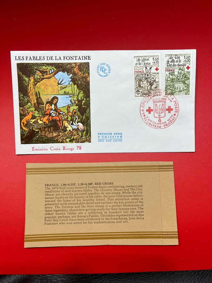 France - "Red Cross" FDC