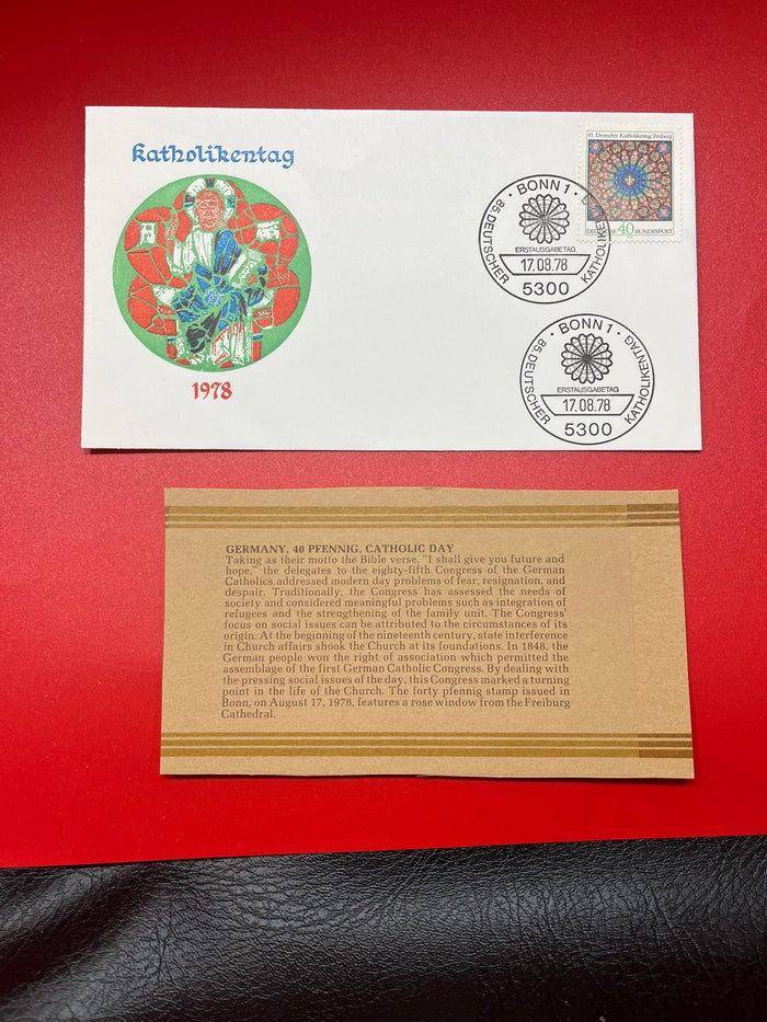 Germany - "Catholic Day"  FDC