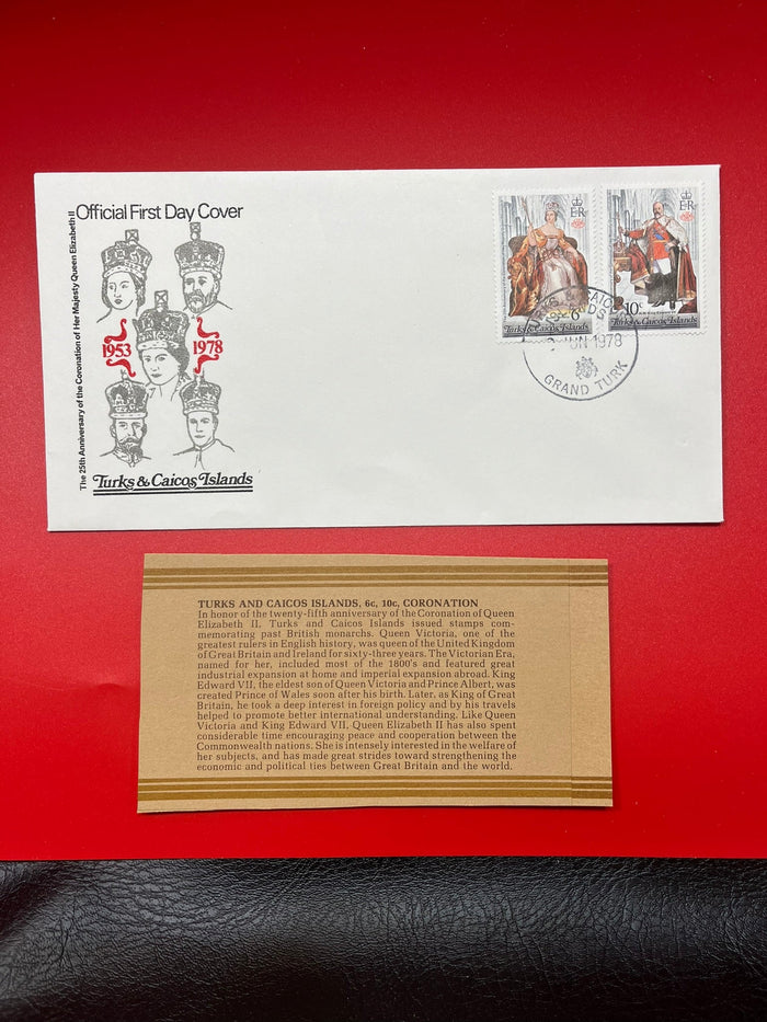 Turks And Caicos Islands - "Coronation" FDC