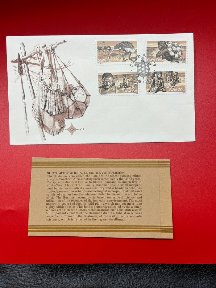Southwest Africa - "Bushmen" FDC