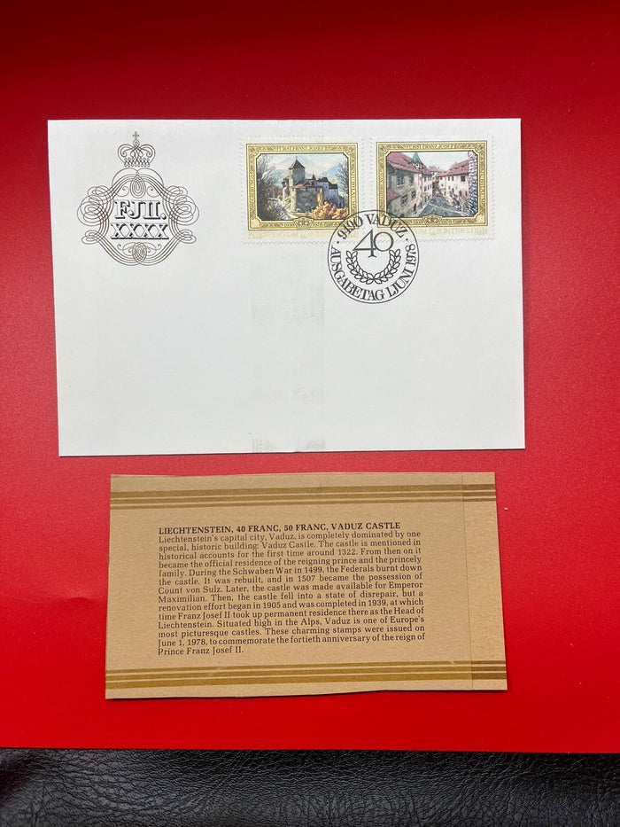 Liechtenstein - "1978 Christmas" 2 FDC