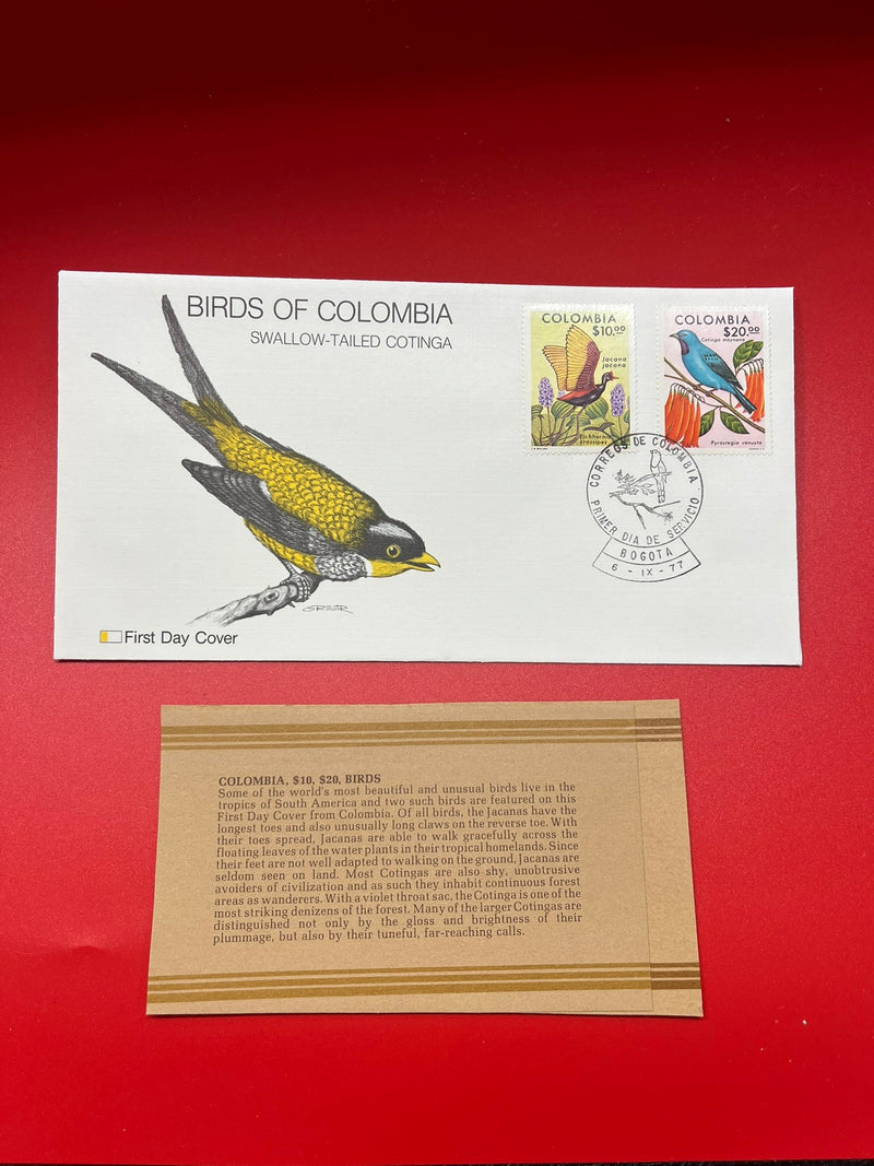 Columbia - "Birds" FDC