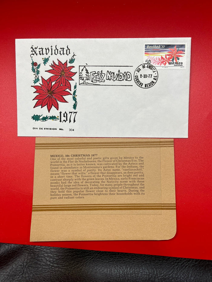 Mexico - "Christmas 1977" FDC