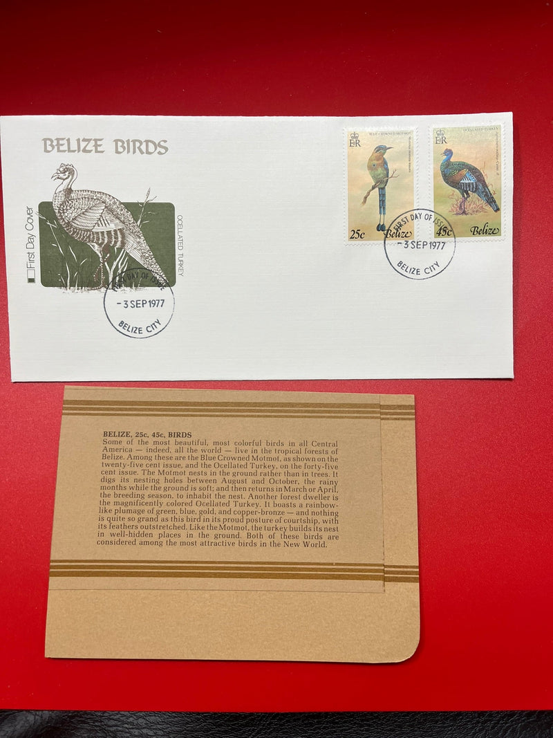 Belize - " Belize Birds" FDC