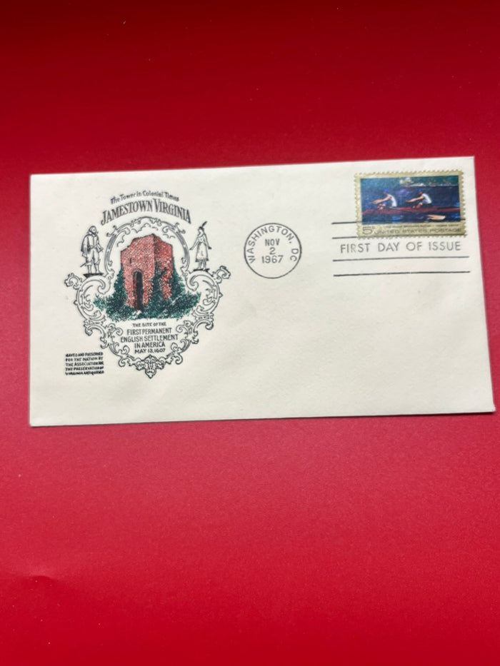 Thomas Eakings Rowers FDC
