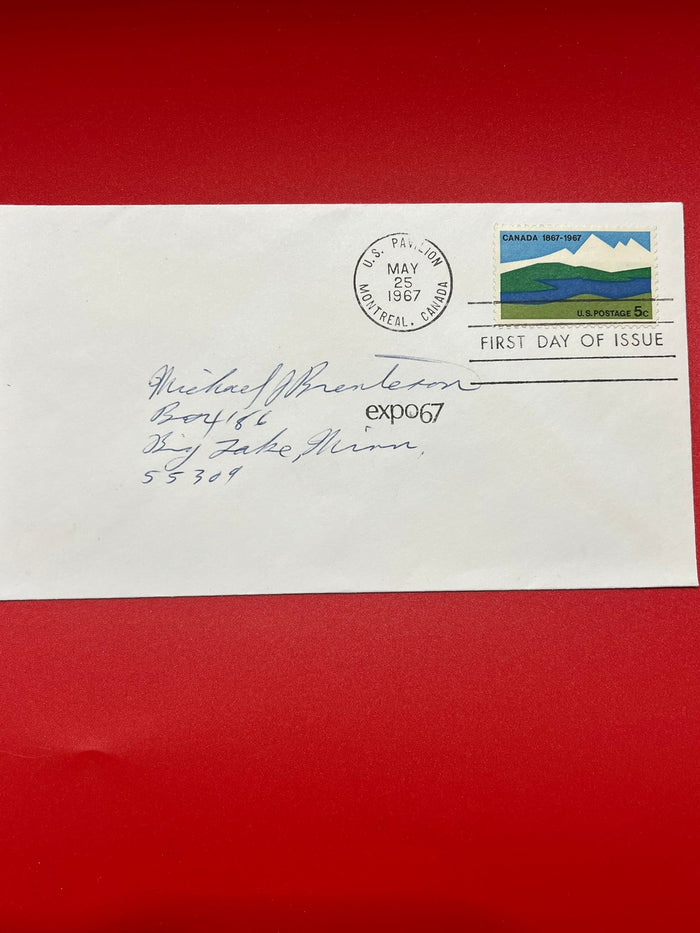 5c Canada Centennial FDC