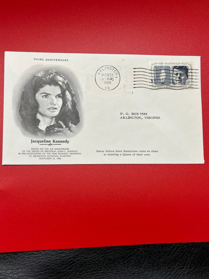 John F. Kennedy 3rd Anniversary  Cachet.