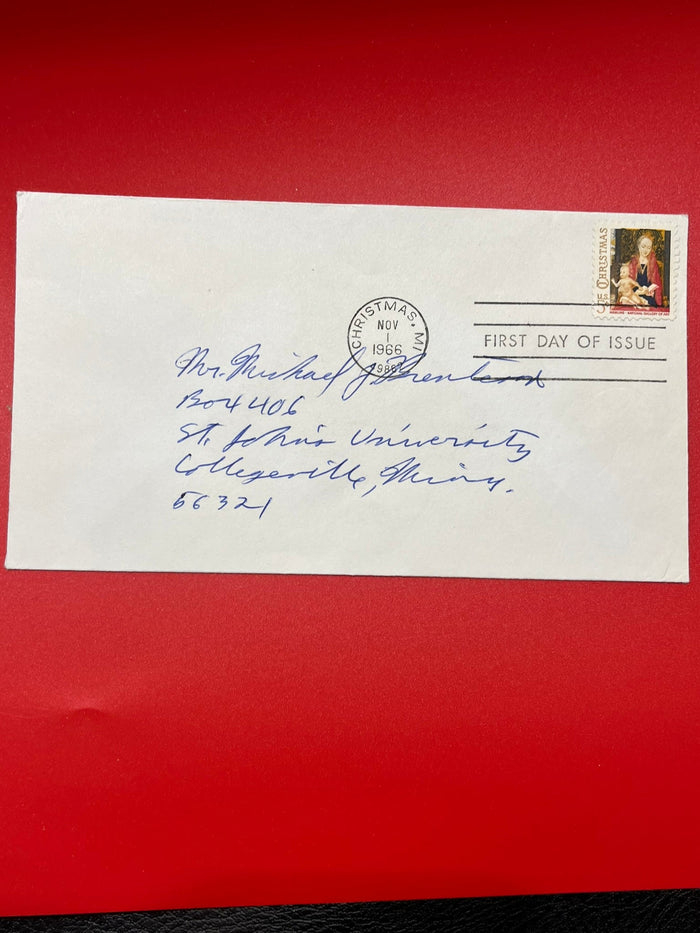 Christmas 1966 FDC