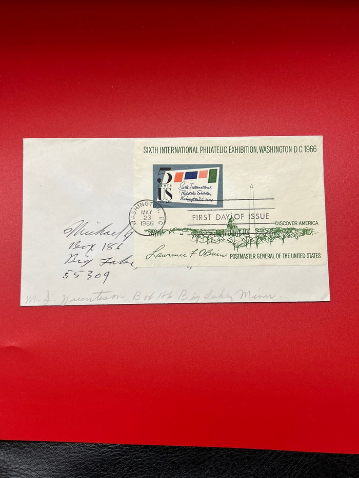 6th International Philatelic Exhibition FDC