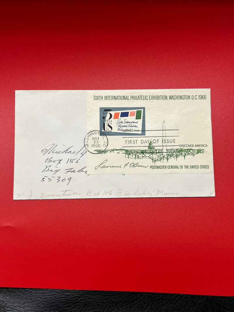 6th International Philatelic Exhibition FDC