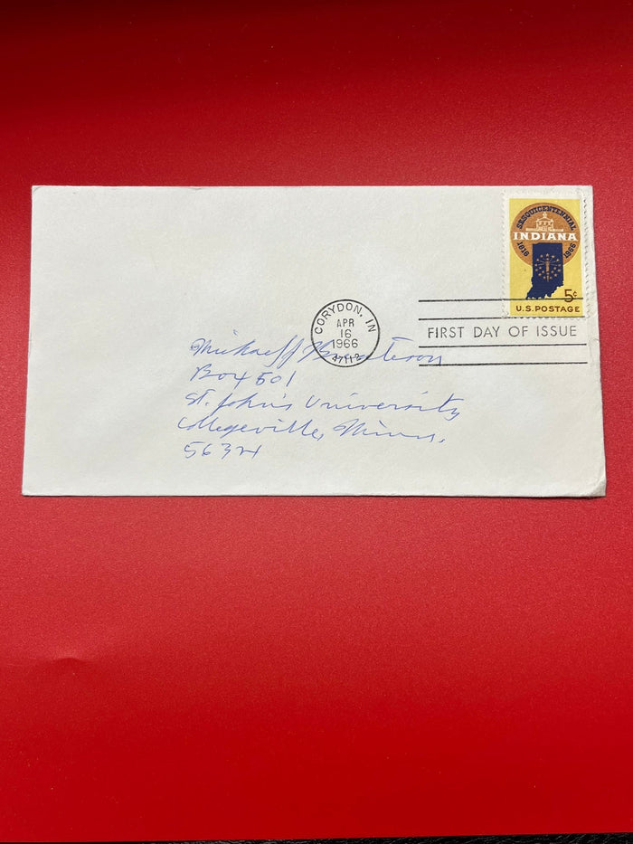 5c Indiana  FDC