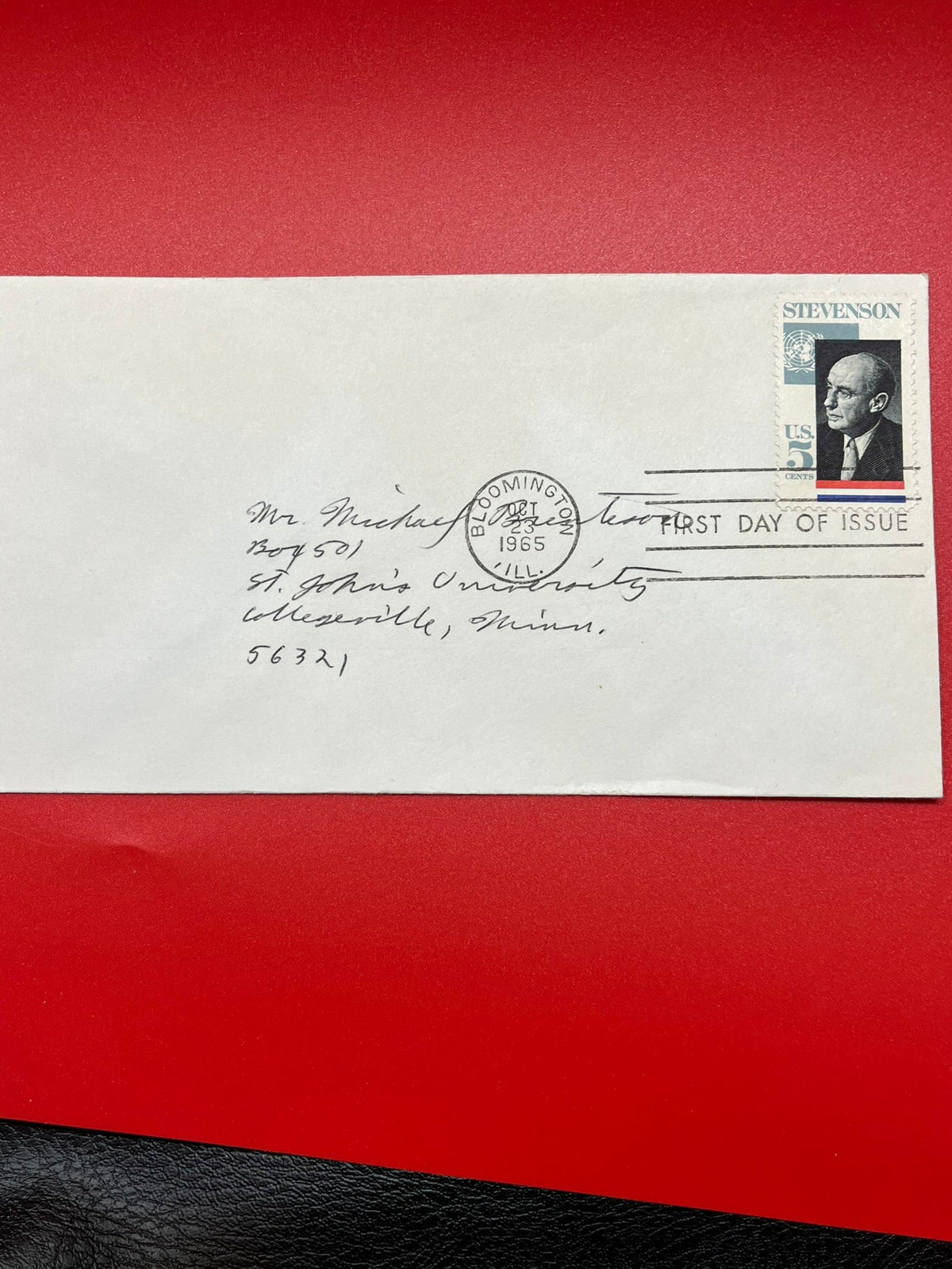 5c Stevenson FDC