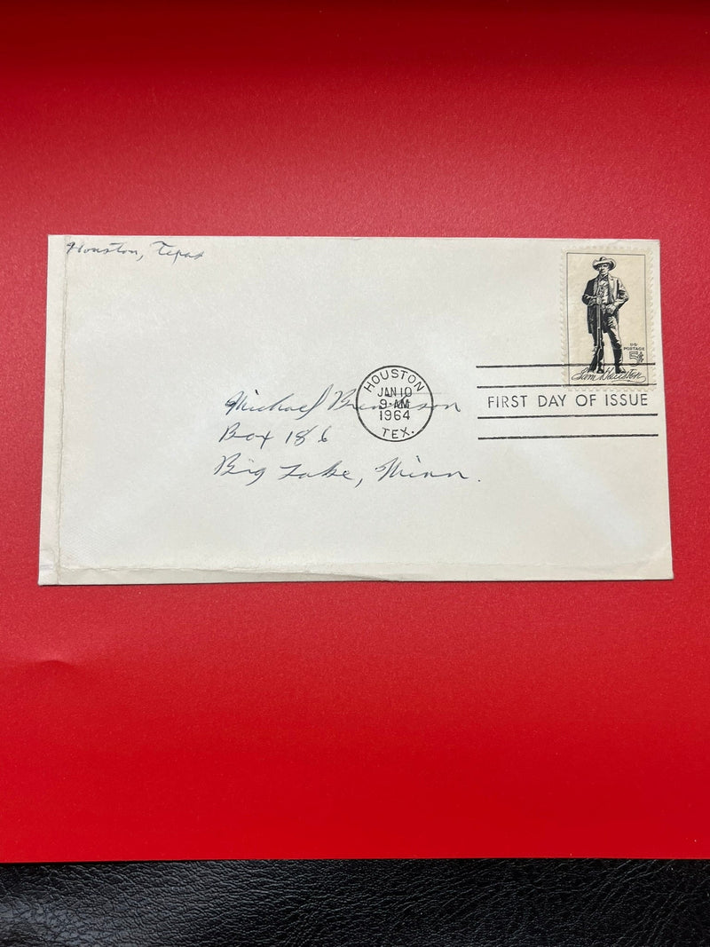 5c Sam Houston FDC