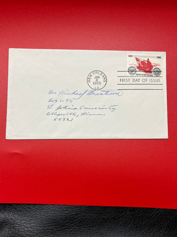 5c Battle of New Orleans FDC