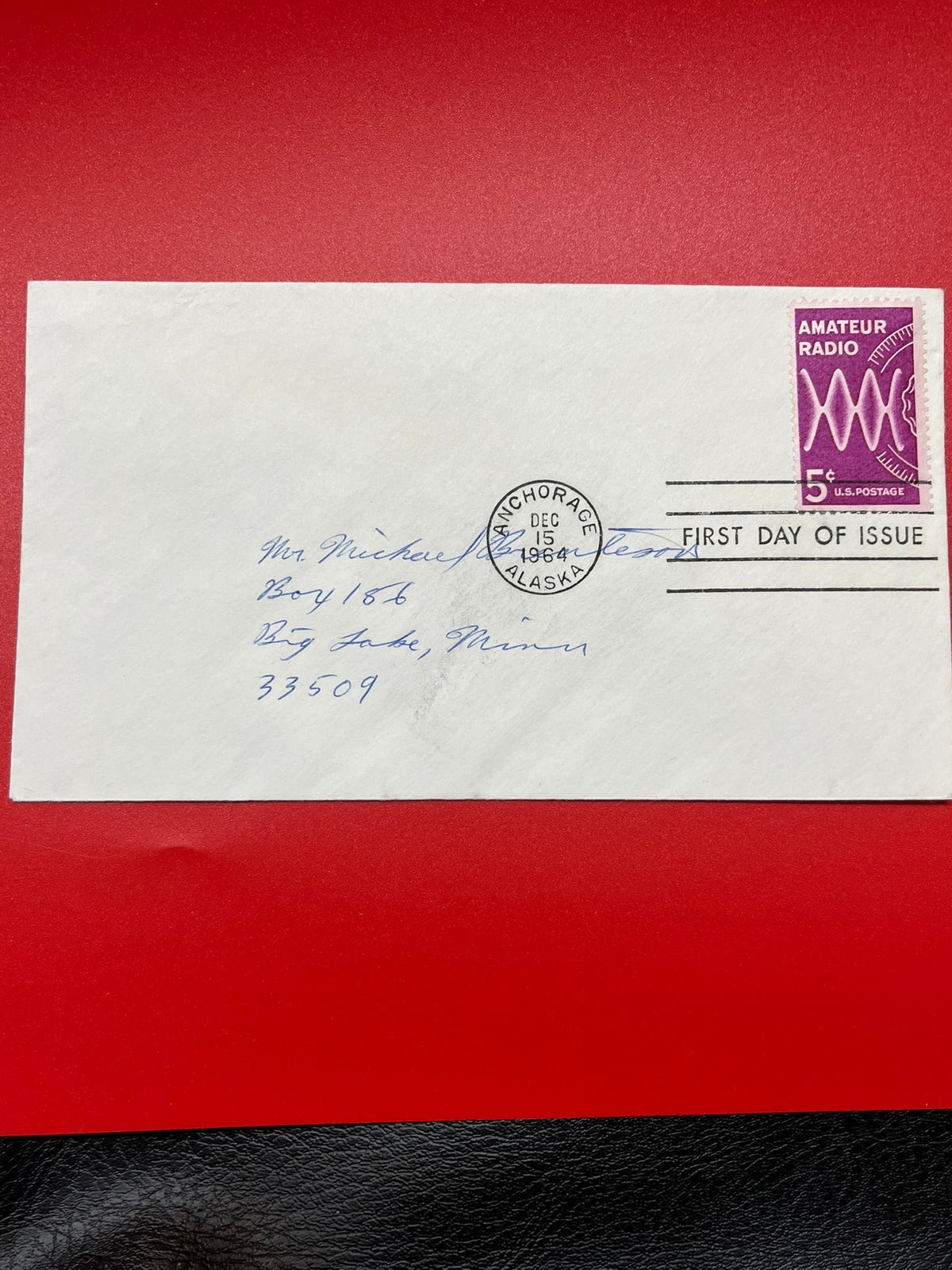 5c Amateur Radio FDC.