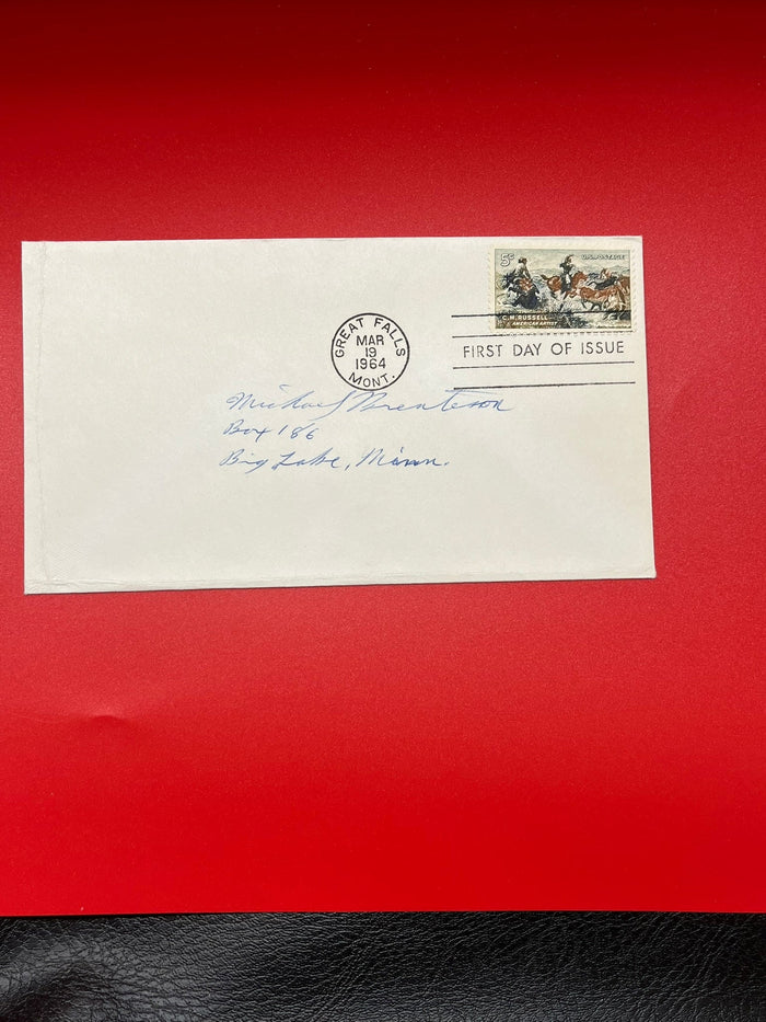 C.M. Russell American Artist FDC