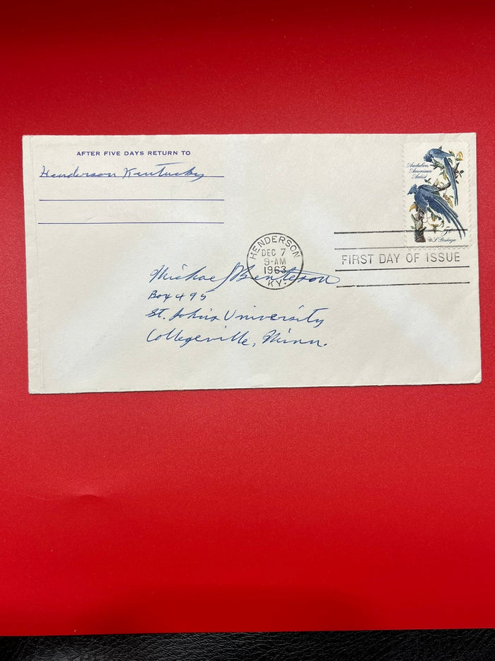 1963 Audubon FDC