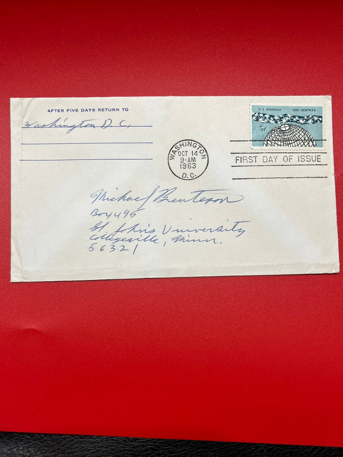 The Sciences - 1963 FDC