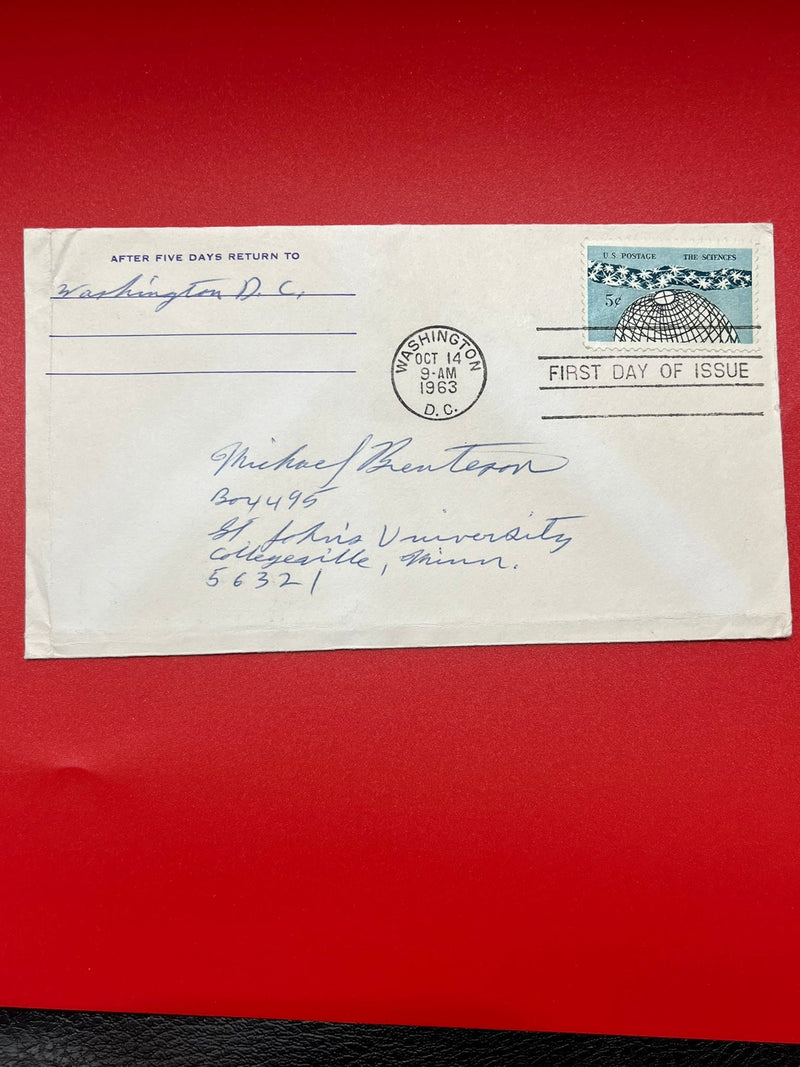 The Sciences - 1963 FDC