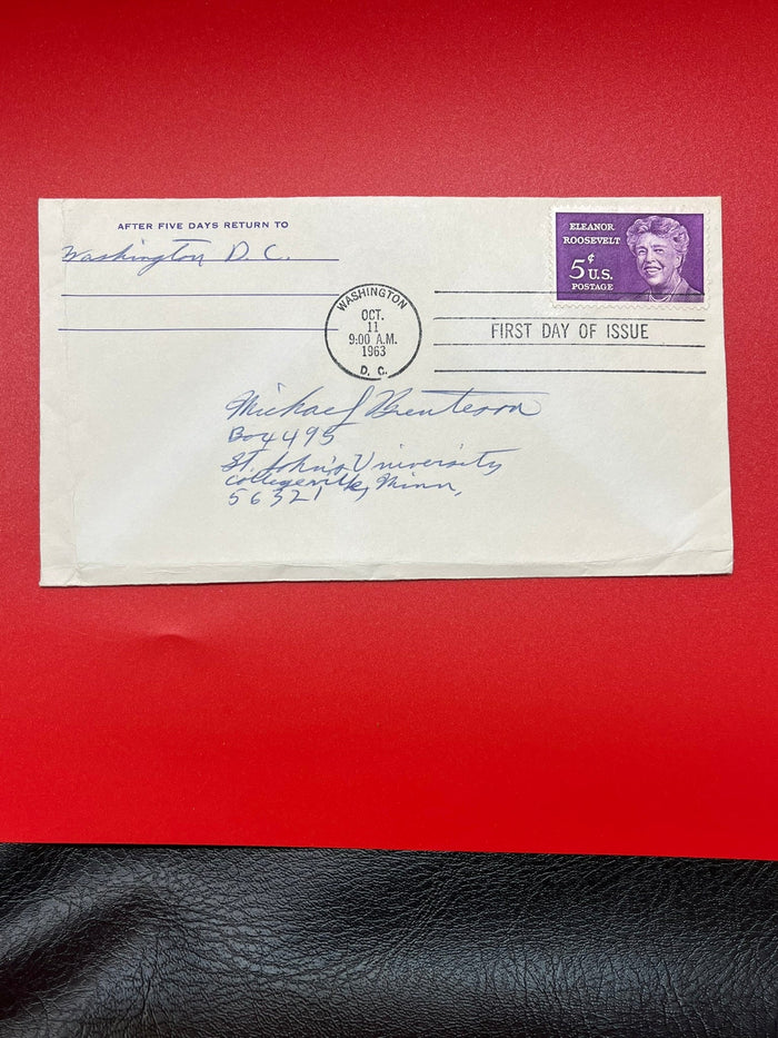 Eleanor Roosevelt 1963 FDC