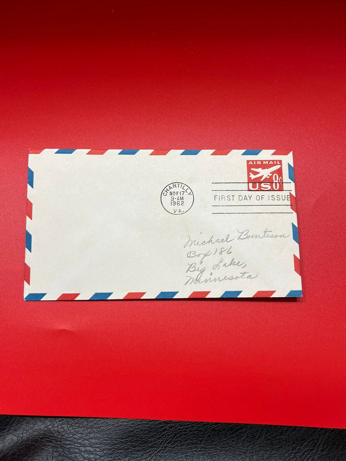 8c Air Mail Cachet FDC