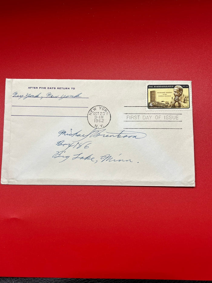 4c Dag Hammarskjold FDC