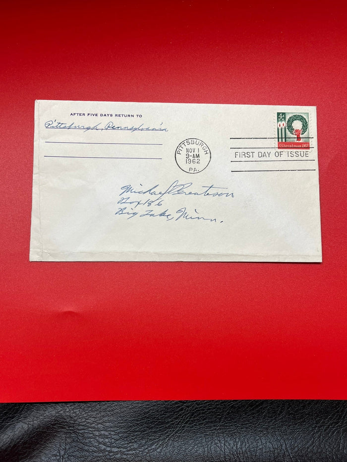 1962  4c Christmas FDC