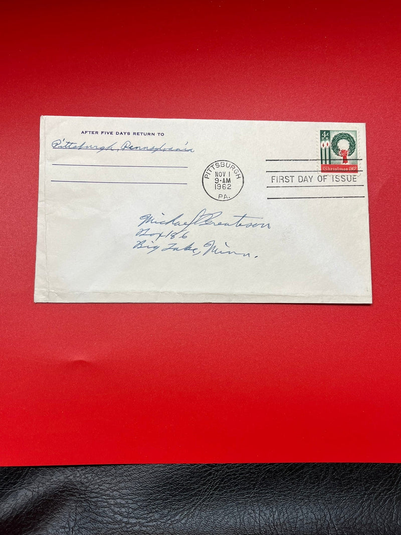 1962  4c Christmas FDC