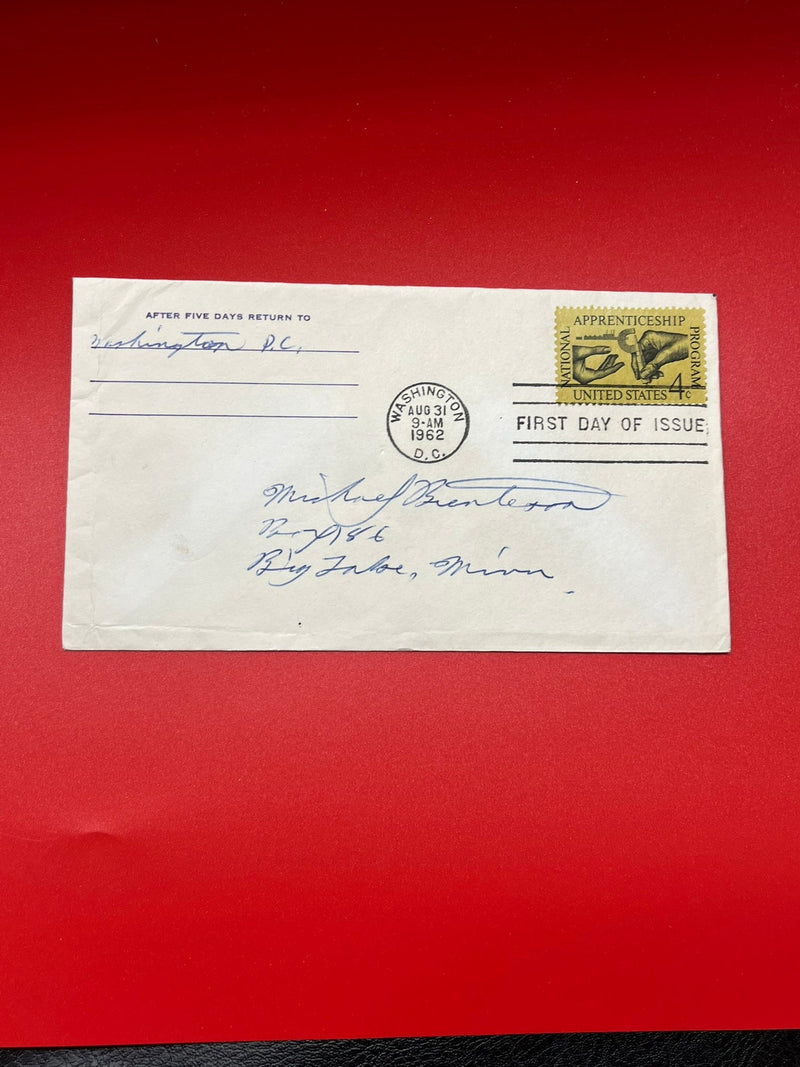4c Apprenticeship FDC  1962