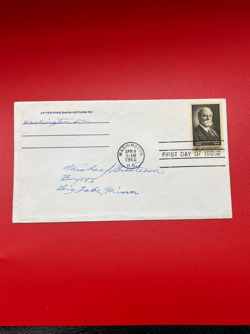 Charles Evans Hughes 4c FDC