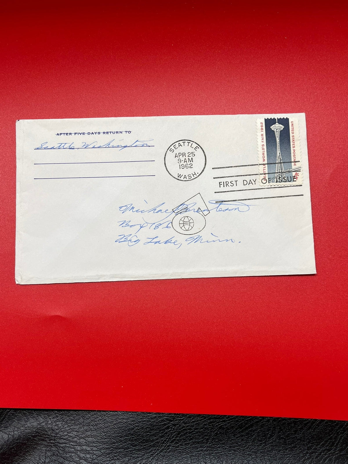 1962 Seattle Worlds Fair FDC