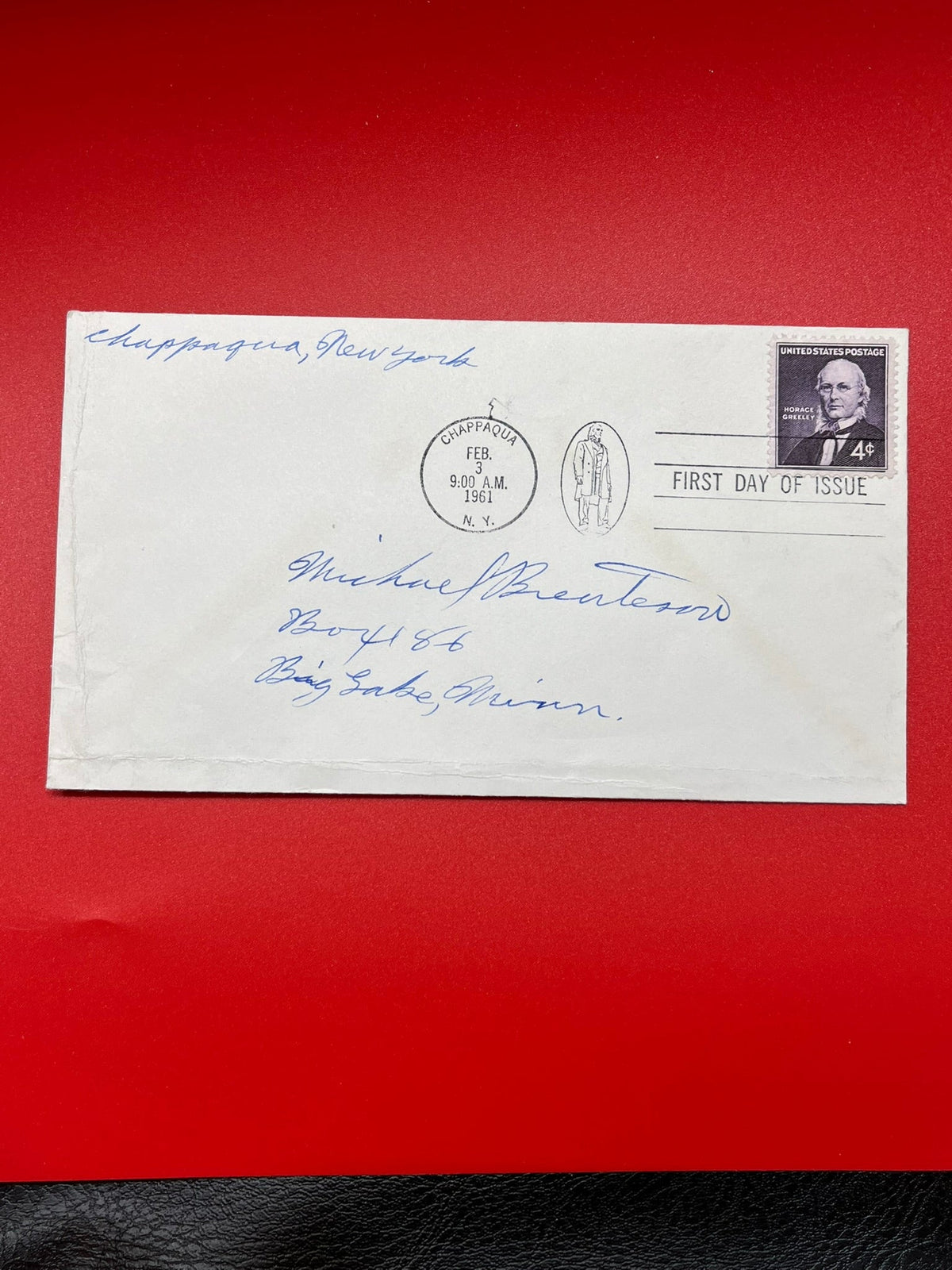 1961 Horace Greeley FDC