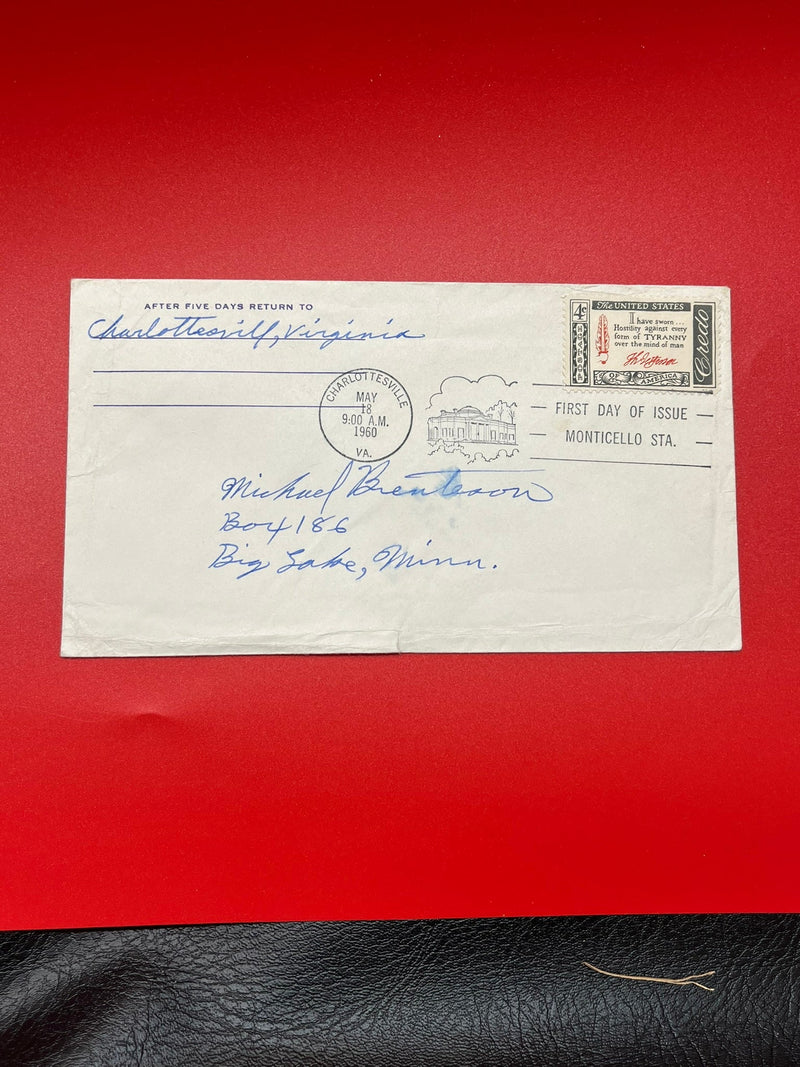 1960 Jefferson - Hosility toward every form of Tyranny - FDC