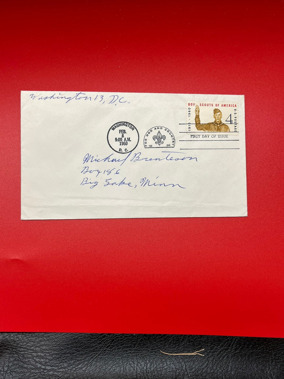 1960 Boy Scouts of America FDC
