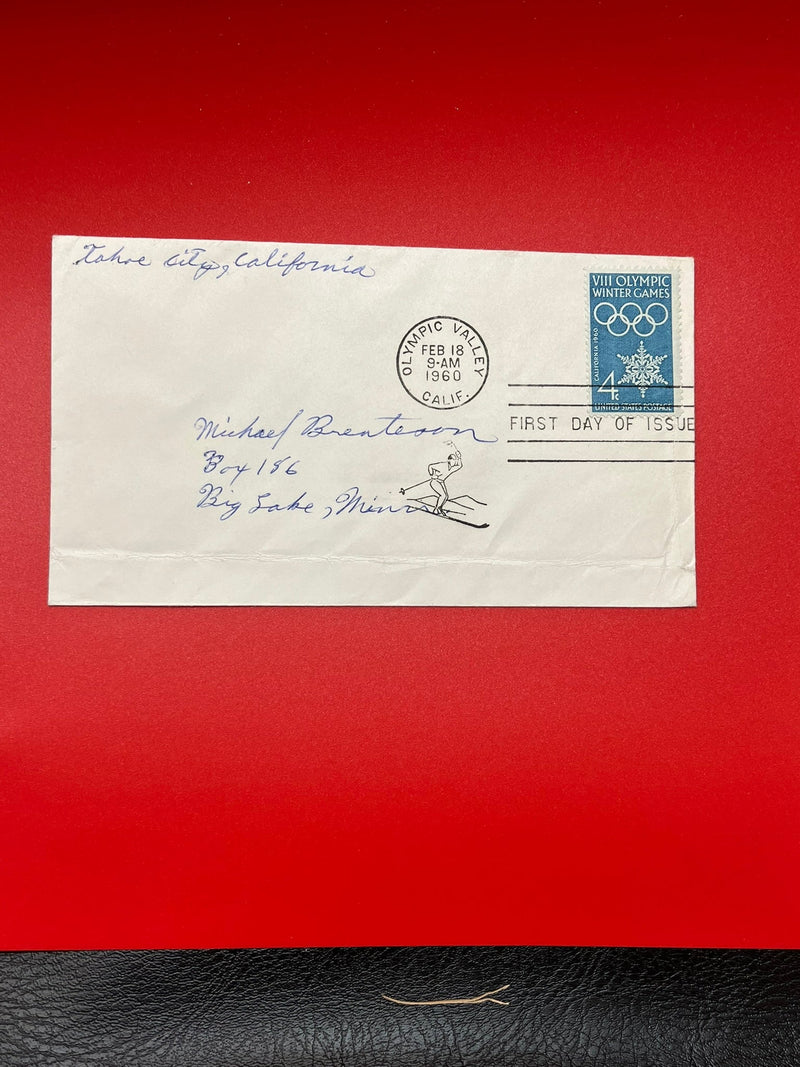 1960 VIII  Olympic Winter Games FDC
