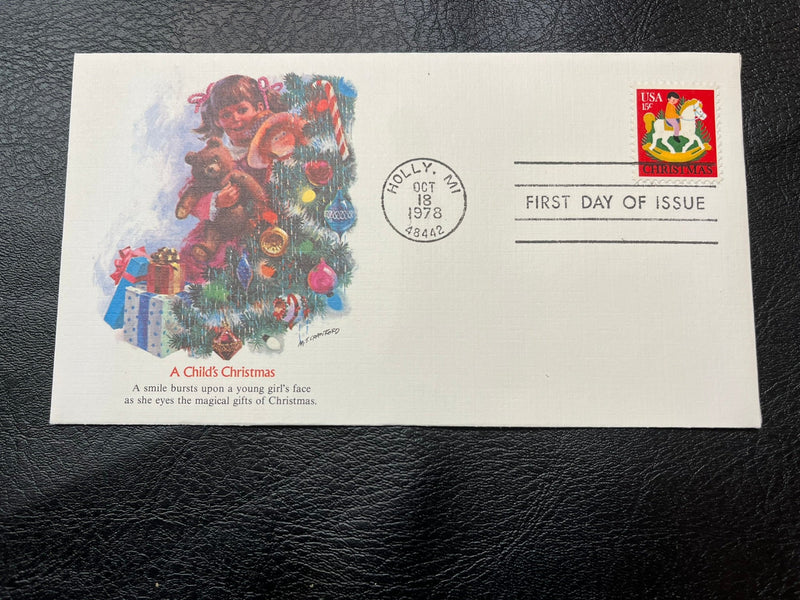 1978 A Child's Christmas FDC